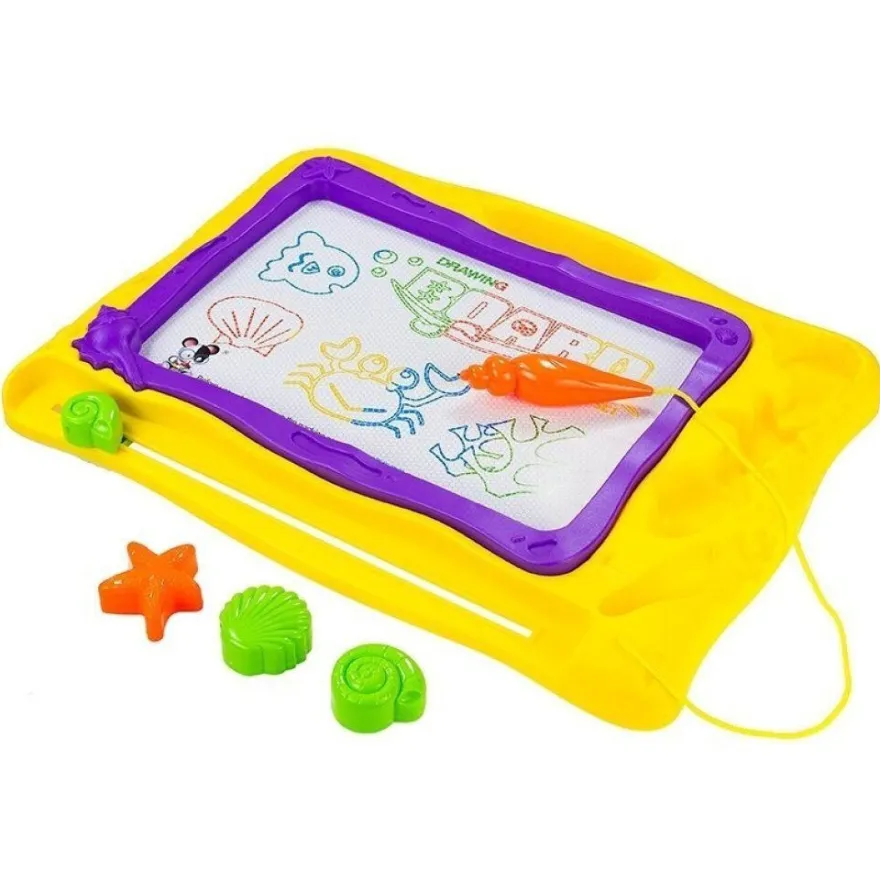 IMPORT Leantoys Maritimer Zenn-Stift + 3 Briefmarken Farbiger Hintergrund