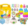IMPORT Leantoys Ostern Zappelspielzeug Ostereier Dekorationsset
