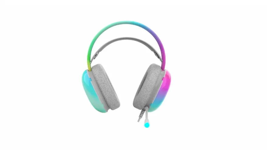 Inca Kopfhörer mit Mikrofon Gaming Headset Empousa 7.1 Virtual Surround RGB