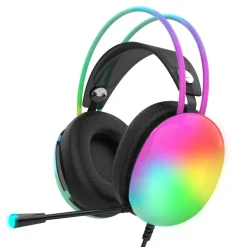 Inca Kopfhörer mit Mikrofon Gaming Headset Empousa 7.1 Virtual Surround RGB