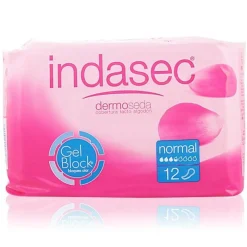 Indasec Compresses Incontinence Normal 12 Einheiten