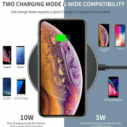 Induktive Ladestation Fast Wireless Charger 10W Ladegerät Fast Charge