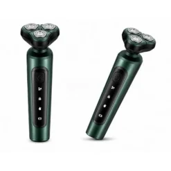 3in1 Elektrorasierer mit Trimmer – USB Rasierer für Bart, Nase & Ohren