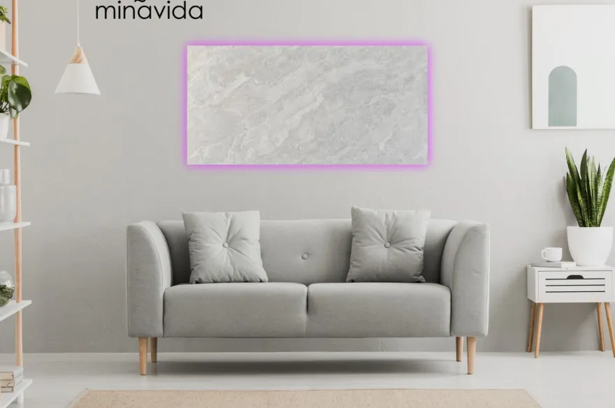 Infrarotheizung Minavida MV-500 Infrarot Heizkörper 500-1000 Watt Wandheizung