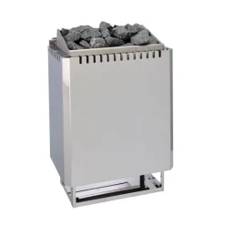 Infraworld Ferro finnischer Saunaofen 9 kW Edelstahl inklusive Saunasteine