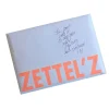 Ingo Maurer ZETTEL’Z 6 Ersatzteil 80 Stck. Blätter (40 unbedruckt / 40 bedruckt)