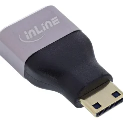 InLine® HDMI Adapter, HDMI A Buchse / Mini HDMI C Stecker, 8K UHD