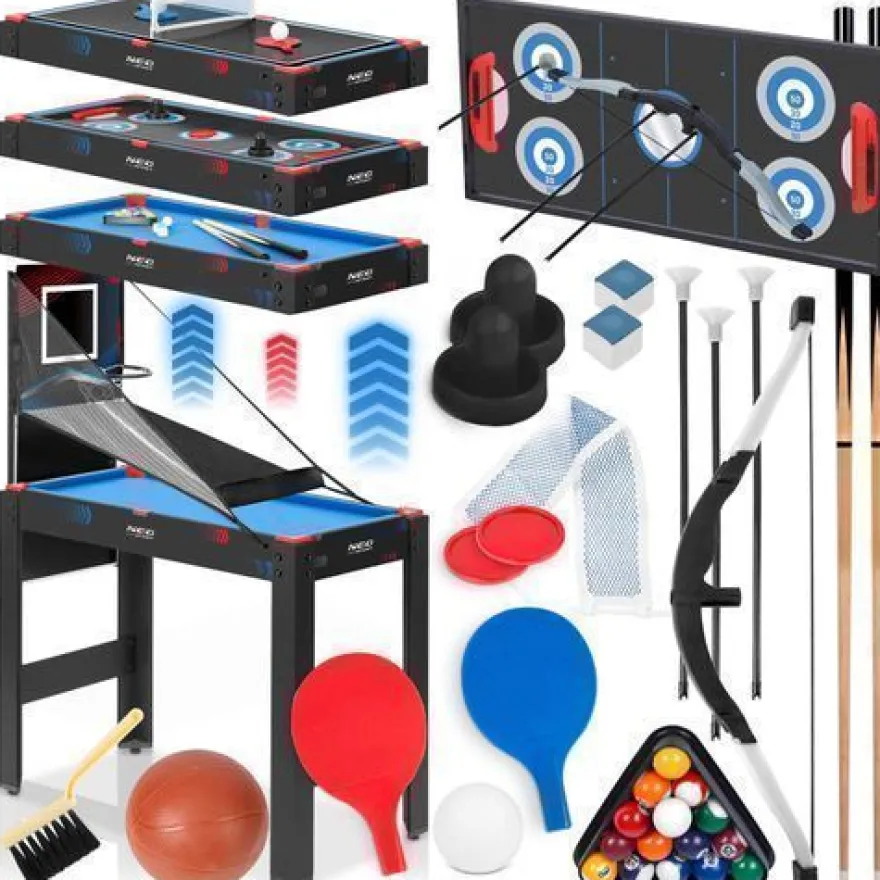5-in-1 Neo-Sport NS-810 Gaming-Tisch
