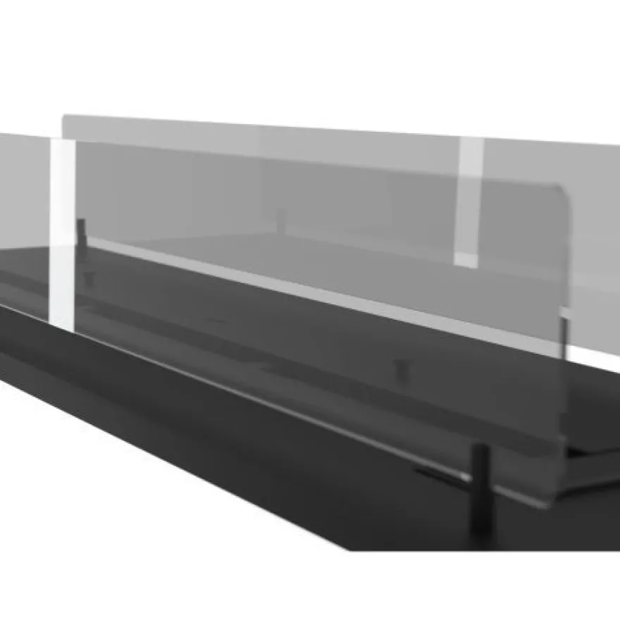 INSERT BLACK 1200 Ethanolkamin Einbauprofil