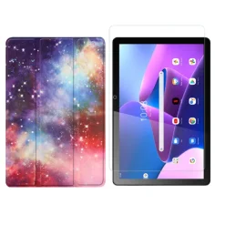 2in1 Set für Lenovo Tab M10 3. Gen. 2022 TB-328F 10.1 Zoll Schutzhülle + Glas