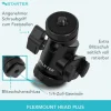 Instarter FlexMount Head Plus Kugelkopf 3-in-1 2x Blitzschuh Stativkopf Kamera