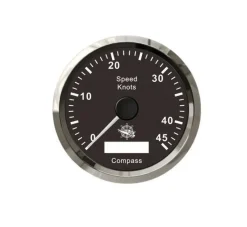 Instrumentensatz schwarz/ chrome GPS Mercruiser Volvo Penta Alpah One Brav