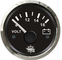 Instrumentensatz schwarz/ chrome GPS Mercruiser Volvo Penta Alpah One Brav