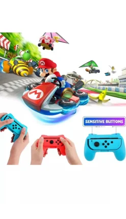 18in1 Switch Sport Zubehör Set kompatibel mit Nintendo Switch OLED Joy-Con Bundle