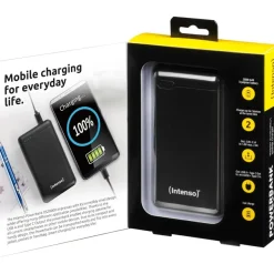 Intenso Powerbank 20000mAh mit USB-C Schnellladen und LED-Anzeige