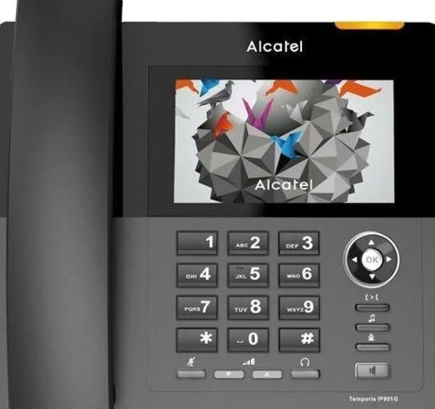 IP-Telefon Alcatel Temporis IP901G mit 5-Zoll-Farb-Touchscreen