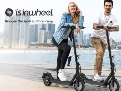 Isinwheel E9TMax Elektroroller 500W, Reichweite 40km, Straßenzertifizierung ABE