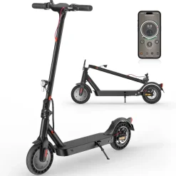 isinwheel E9T MAX faltbarer Elektroroller,36V 500W, pp gesteuerte Steuerung,20km/h