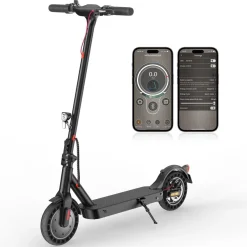 isinwheel E9T MAX faltbarer Elektroroller,36V 500W, pp gesteuerte Steuerung,20km/h