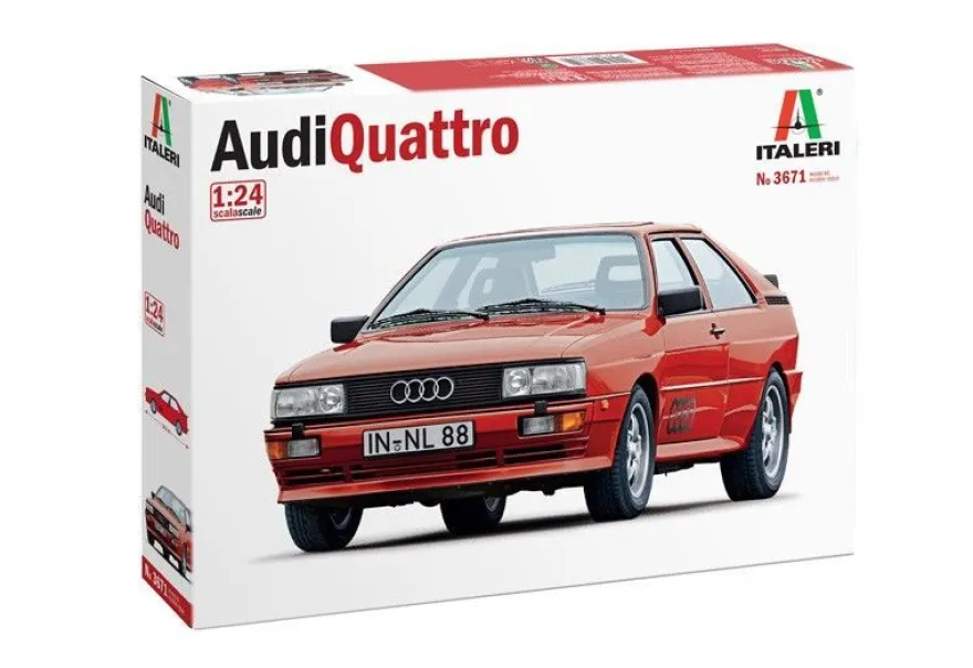 Italeri Audi Quattro in 1:24 510003671 Italeri 3671