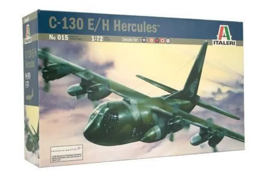 Italeri Hercules C-130E/ H 1:72 510000015 Italeri 0015 Bausatz