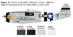 Italeri P-47D Thunderbolt 510002835 Maßstab 1:48 Bausatz 2835 Bausatz