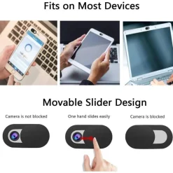 ivoler 8er Set Webcam Abdeckung - Ultra dünne Slider Camera Cover für Laptop