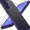ivoler Hülle für Samsung Galaxy A36 5G mit 2x Schutzglas - Militärstandard