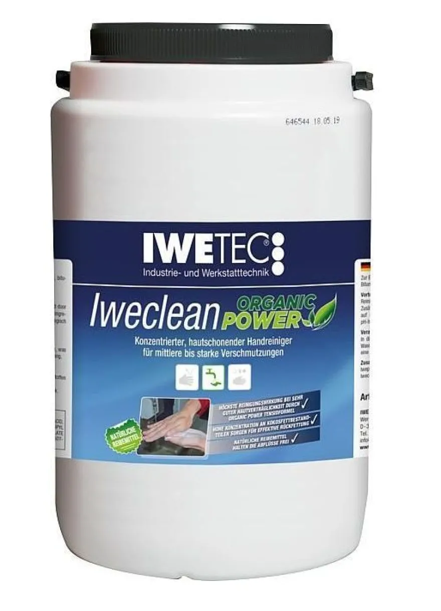 Iwetec Iweclean Organic Power Handreiniger 3 Liter