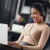 Jabra Evolve2 40 SE Stereo Headset Schwarz - UC-Version, USB-C/A, Busylight -• Headse