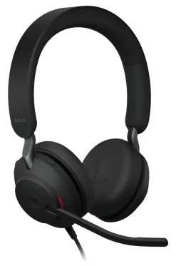 Jabra Evolve2 40 SE Stereo Headset Schwarz - UC-Version, USB-C/A, Busylight -• Headse