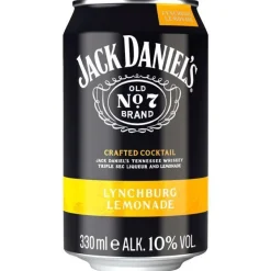 Jack Daniel´s Lynchburg Lemonade 10 vol. No. 7 0,33L Dose, 12er Pack (12x0,33L)