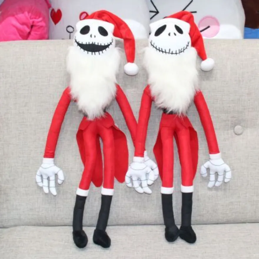 Jack Skellington und Kürbis Plüschtiere 50 cm groß Plüsch Spielzeug