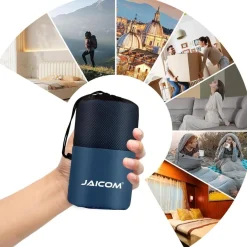 JAICOM Ultraleichter Seideschlafsack für Reise, 2in1