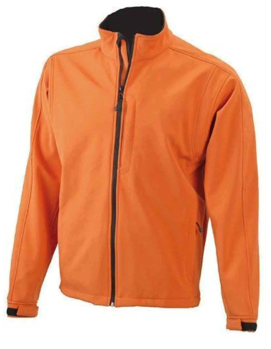 James & Nicholson Men´s Softshell Jacket Herren Softshell S - 5XL JN135