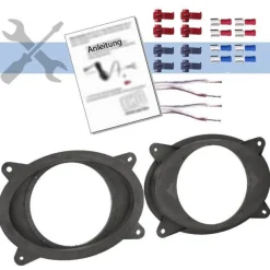 JBL Auto Lautsprecher Boxen 16,5cm Koax 165mm für Subaru Forester SJ ab 2013