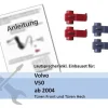 JBL Auto Lautsprecher 13cm Koax Boxen 130mm 300 Watt für Volvo V50 ab 2004
