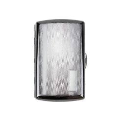 Jean Claude Zigarettenetui, Metall Wellendesign für 10 Zigaretten
