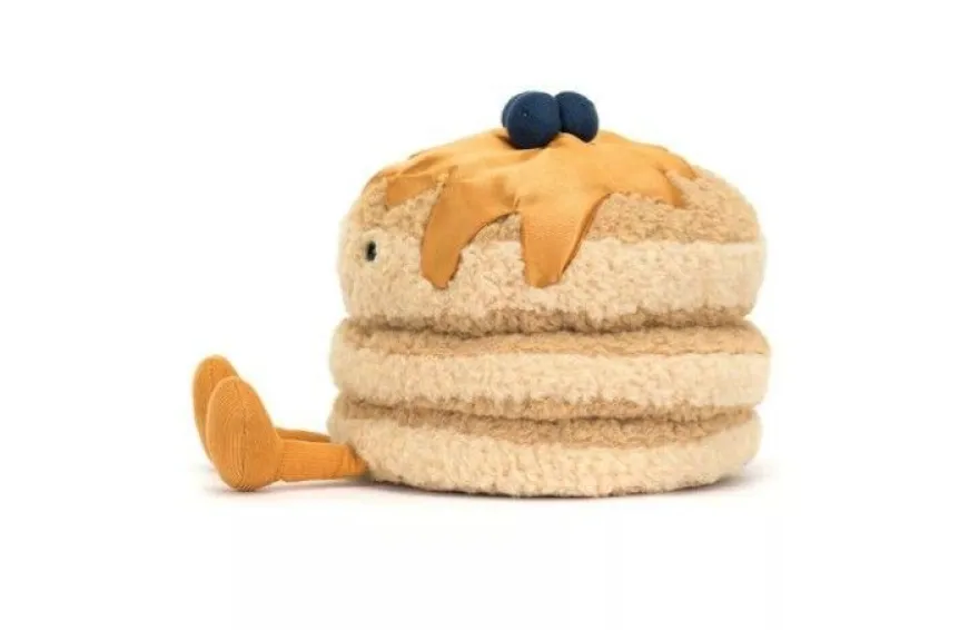 Jelly Cat Amuseables Fran Pancakes Niedliches Pfannkuchen-Pluschtier 15CM