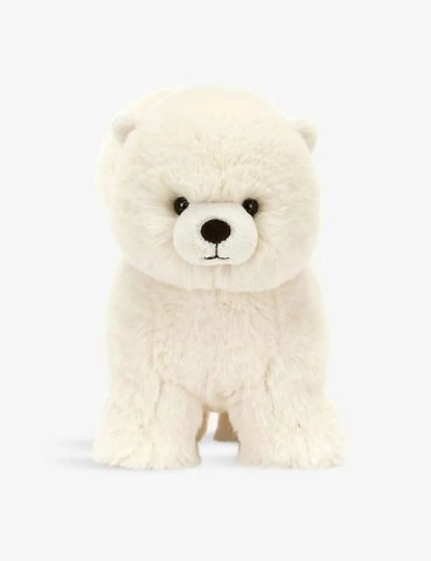 Jellycat Daphne Pomeranian Hunde Plüschtier 25cm Kuscheltier Stofftier Weiß