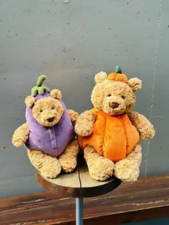 Jellycat Original Bär Aubergine 30cm Kuscheltier Spielzeug Plüschtier Geschenk