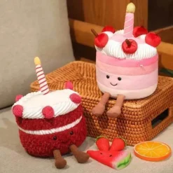 Jellycat Original Kirsche Kuchen Kuscheltier Spielzeug Plüschtier Geschenk