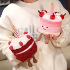 Jellycat Original Kirsche Kuchen Kuscheltier Spielzeug Plüschtier Geschenk