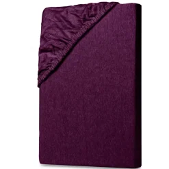 Jersey Spannbettlaken aus 100% Baumwolle - 140-160×200 cm, atmungsaktiv & Öko-Tex
