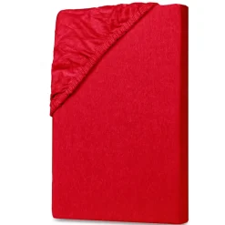 Jersey Spannbettlaken aus 100% Baumwolle - 140-160×200 cm, atmungsaktiv & Öko-Tex