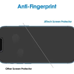 JETech iPhone 13/13 Pro Schutzfolie 6,1 Zoll Gehärtetem Glas 3er Pack