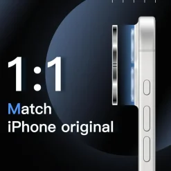 JETech Kameraschutz für iPhone 17 6,3 Zoll, 9H Gehärtetes Glas, Anti-Kratzer