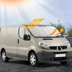 JinsenTGG Thermomatte Ersatz für Renault Trafic/Opel Vivaro 2001-2014