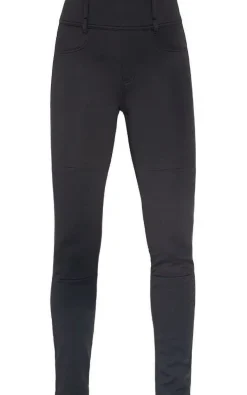 John Doe Motorrad Hose Jeggy Women Black