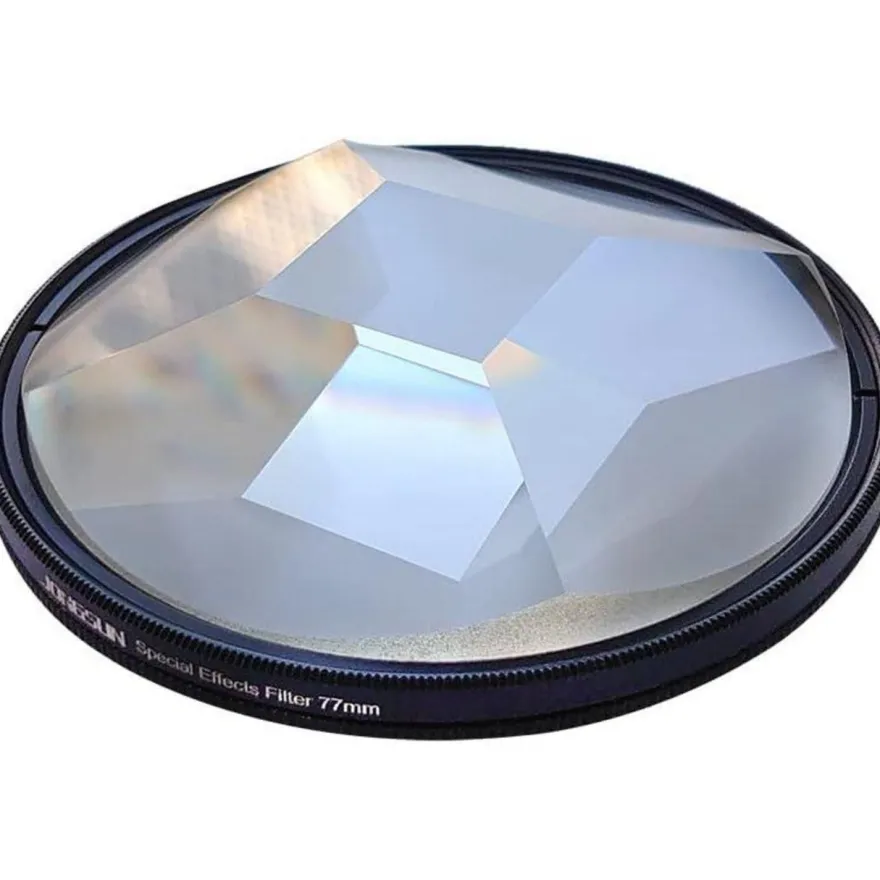 Jongsun 77mm Vier-Prisma Spezialeffektfilter für DSLR und Videokameras, FX Glas